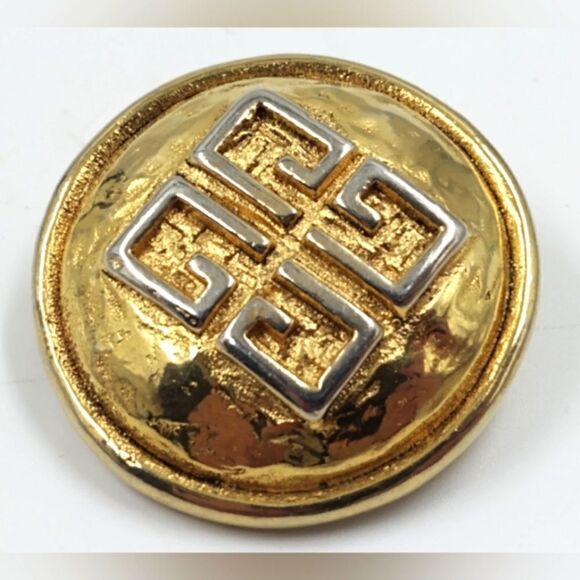 Givenchy France Gold Logo GG Brooch Jewelry Coming soon - Picture 6 of 11